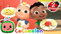 Thumbnail for Yes Yes Fruits Song + More Nursery Rhymes & Kids Songs - CoComelon