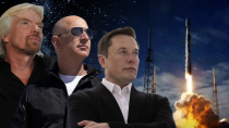 Thumbnail for Billionaires in Space: How Musk, Bezos, and Branson Could Save Humanity