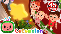 Thumbnail for Twinkle Twinkle Christmas Star + More CoComelon Nursery Rhymes & Kids Songs | Cocomelon - Nursery Rhymes