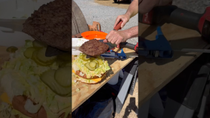 Thumbnail for Cooking a Massive Burger on the Jobsite | HAUS PLANS™️