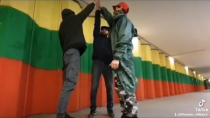 Thumbnail for Lithuanian guys painting Lithuania flag on lgbt sh*t #pro #lithuania | WOTPOLSKA PRO