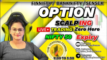 Thumbnail for LIVE  TRADING NIFTY50  EXPIRY  || 07 NOV || #thetradingfemme #nifty50 #banknifty #livetrading | The Trading Femme