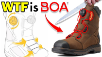 Thumbnail for Why steel cable laces? - BOA Ariat Boot | Rose Anvil