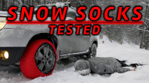 Thumbnail for SNOW SOCKS VS SNOW CHAINS | Traction test & brake test | Sergiu Gabor