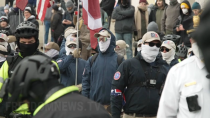 Thumbnail for "Patriot Front" Marches through Washington DC Across from March for Life | FREEDOMNEWS TV - NYC - ON EVERY SCENE