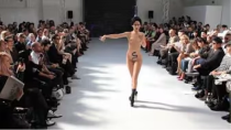 Thumbnail for Charlie Le Mindu SS12 ( Nude Accessory Runway Catwalk Show ) | The Body Empowerment Project