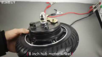 Thumbnail for 8inch Electric sccoter Hub motor wheel set 24-48v 350w, Controller Sets | qing Ye