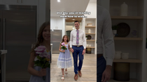 Thumbnail for Someday they’ll leave the coop because we taught them to fly. #cute #sweet #bigfamily #girldad #love | The Jones Fam
