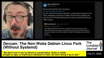 Thumbnail for Devuan: The Non-Woke Debian Linux Fork (Without Systemd) | The Lunduke Journal