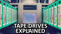 Thumbnail for Tape Drives As Fast As Possible | Techquickie