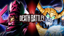 Thumbnail for Galactus VS Unicron (Marvel Comics VS Transformers) | DEATH BATTLE! | DEATH BATTLE!