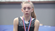 Thumbnail for Austin teen competing in gymnastics nationals | KVUE