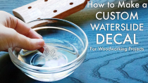 Thumbnail for How to make a CUSTOM Waterslide Decal // Woodworking Logo // Inkjet Printer | 3x3Custom - Tamar