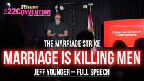 Thumbnail for The Marriage Strike: Marriage is KILLING Men | Jeff Younger | Full Speech | 21 Studios