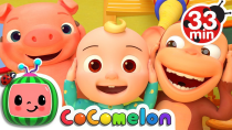 Thumbnail for Head Shoulders Knees and Toes + More Nursery Rhymes & Kids Songs - CoComelon