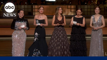 Thumbnail for Oscars 2026: 'Bridesmaids' cast reunites | ABC News