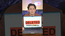 Thumbnail for Where Do Deleted Files Go? 😳💻 #shorts | Sean Andrew