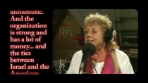 Thumbnail for Former Israeli Minister of Education Shulamit Aloni says that accusations of antisemitism is 'a trick. We always use it.' to suppress criticism of Israel coming from within the United States, while for criticism coming from Europe 'we bring up the Holocaust.