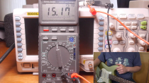 Thumbnail for #1: Voltage Output of Guitars | Scoping Out Guitars