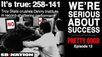 Thumbnail for Troy State 253, DeVry 141 | Pretty Good, Episode 12 | Secret Base