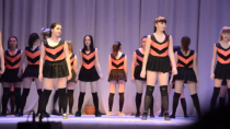 Thumbnail for Russian schoolgirls twerk at school performance | Modern Females