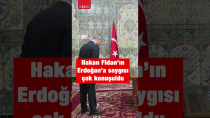 Thumbnail for Erdoğan'ın önünde Hakan Fidan'ın başını öne eğmesi çok izlendi #shorts #hakanfidan #erdoğan | Ulusal Kanal