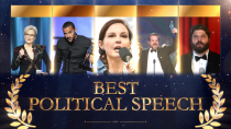 Thumbnail for Best Political Speech by an Entertainment Celebrity: Who Will Win?