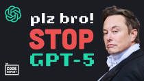 Thumbnail for Elon wants GPT-5 stopped NOW… 5 reasons AI kinda sucks | Fireship