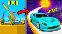 Thumbnail for I drew ridiculous cars that came to life | GrayStillPlays
