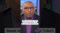Thumbnail for Steele reacts to Trump's 'I don't know anything' about war plans sent to The Atlantic editor | MSNBC