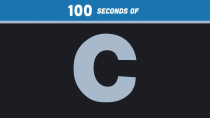Thumbnail for C in 100 Seconds | Fireship