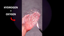 Thumbnail for Making hydrogen and oxygen bubbles | NileRed Shorts