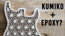 Thumbnail for Epoxy + Kumiko = Epic Guitar? | Make With Miles