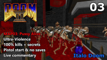 Thumbnail for Italo Doom - MAP03: Pussy Alive - Ultra-Violence 100% | Vytaan