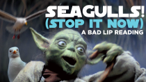 Thumbnail for "SEAGULLS! (Stop It Now)" -- A Bad Lip Reading of The Empire Strikes Back | Bad Lip Reading