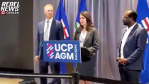 Thumbnail for Alberta premier apologizes to unvaccinated, considers dropping all lockdown prosecutions