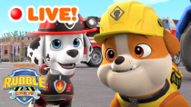 Thumbnail for 🔴 LIVE: PAW Patrol Marshall Visits Rubble In Builder Cove!! | Rubble & Crew | Rubble & Crew