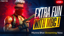 Thumbnail for Grandmaster Live Rank Push Free Fire Telugu  - Munna Bhai is Live  - Telugu Gaming Live #MBG | Munna bhai gaming