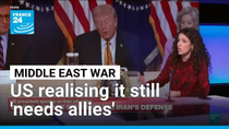 Thumbnail for US realising it 'needs help from allies even if all-powerful militarily' • FRANCE 24 English | FRANCE 24 English