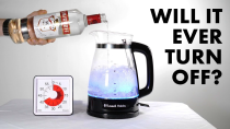 Thumbnail for Will a Kettle Full Of Alcohol Stay On Forever? | Steve Mould