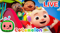 Thumbnail for 🔴 CoComelon & Friends LIVE Best Kids Songs! - Yes Yes Playground, Wheels on the Bus + MORE | Cocomelon - Nursery Rhymes