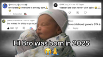 Thumbnail for Lil Bro was born in 2025 | Chat Music