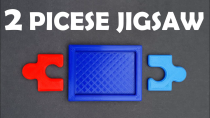 Thumbnail for Can you solve this 2 piece jigsaw puzzle? #shorts | Puzzle guy