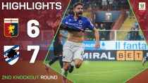 Thumbnail for GENOA-SAMPDORIA 1-1 (5-6 pens) | HIGHLIGHTS | Coppa Italia Frecciarossa 2024/25 | Serie A