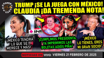 Thumbnail for TRUMP SORPRENDE A TODOS Y ¡SE LA JUEGA CON MÉXICO! CLAUDIA SHEINBAUM ¡JAQUE MATE! | Campechaneando