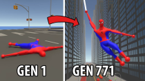 Thumbnail for AI Learns To Swing Like Spiderman | b2studios