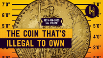 Thumbnail for Why This Coin is Illegal to Own | Half as Interesting