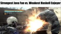 Thumbnail for Strongest Java Fan vs. Weakest Haskell Enjoyer | TheSTEMGamer