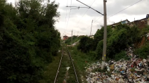 Thumbnail for Railroad through gypsy area