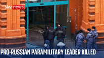 Thumbnail for Pro-Russian paramilitary leader killed in Moscow bomb blast | Sky News